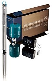 Grundfos Unterwasserpumpe 96524501 mit 40 m Unterwasserkabel 3x 1,5 qmm flach