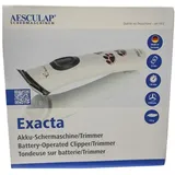 aesculap SCHERMASCHINE EXACTA KABELLOS NEUES Modell 2019 MIT STÄRKEREM LI-ION AKKU