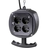 as - Schwabe Steckdosenleiste 3 m Schwarz 8 St.