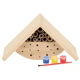 Esschert Design DIY-Insektenhotel-Set mit Farbe