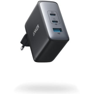 100W USB C Ladegerät, Anker 736 Charger (Nano II) Schnellladegerät, 3-Port USB C Netzteil für MacBook Pro/Air, iPad Pro, Galaxy S22/S20, iPhone 15/Pro