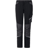 Planam 3071 Outdoor Herren Hose - Farbe: Schwarz/Grau -