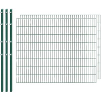 Arvotec Einstabmattenzaun 36 - 60 (Set, 5 St.) H/L: 160 cm, x 4 m grün Zaunelemente Zäune Garten Balkon