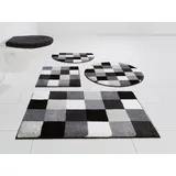 GRUND Badematte Mosaik Grau Ø 70 cm