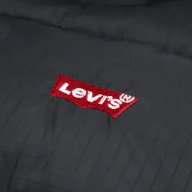 Levi's Steppweste LEVI'S KIDS "LVB BATWING DIRECT EMB", Jungen, Gr. 8 (128), schwarz (jet schwarz), Web, Obermaterial: 100% Polyester, leicht glänzend, normal, Westen Steppweste, warm wattiert