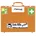 0367003 Erste Hilfe Koffer DIN 13157 400 300 150 Orange
