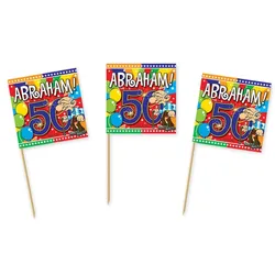 50 Abraham Party Spieße
