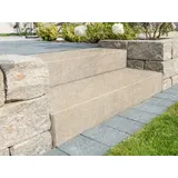 Diephaus Blockstufe Visalia 100 x 35 x 15 cm sandstein