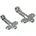 lose Stahl 3501 grau