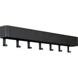 Spinder Design Garderobenleiste Dax Play Stahl Schwarz