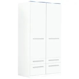 Priess »Schrank Garderobe Wäscheschrank Barcelona in 5 Breiten« viel Stauraum, geräumige Schubkästen, mit Spiegel, MADE IN GERMANY