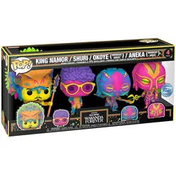 Funko - POP! - Marvel - Black Panther Wakanda forever - KING NAMOR/SHURI/OKOYE / ANEKA  4-Pack