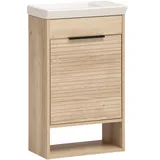 Schildmeyer Waschtisch Mads 45,5 x 78 x 27,5 cm Braun