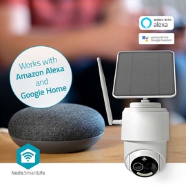 Nedis Rechargeable Wi-Fi PTZ Camera (WIFICBO50WT)