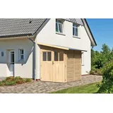 Karibu Wandlitz 2 1,78 x 1,78 m natur