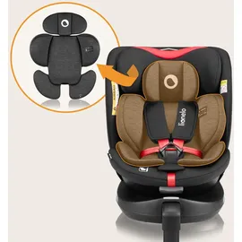 lionelo NAVY i-Size Drehbarer 360o Kindersitz, 40-150 cm, Gruppe 0+1 2 3, vorwärts- und rückwärtsgerichtete Montage, ISOFIX und Stützfuß, Verstellbare Kopfstütze und Rückenlehne, Dri-Seat Einsatz