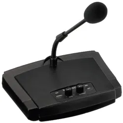 MONACOR ECM-450, Interview-Mikrofon, 100 - 12000 Hz, 600 Ohm, Kabelgebunden, 6.3