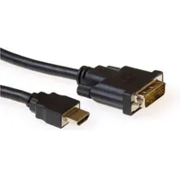 Act AK3740 Videokabel-Adapter 2 m. HDMI DVI-D Beige