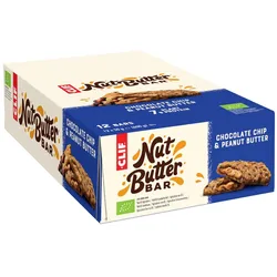 Clif Bar Unisex Energie Riegel Bar Chocolate Chip & Peanut Butter (12 x 50g)