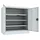 Stier Flügeltürenschrank Zink 1000x1000x600 mm RAL 7035