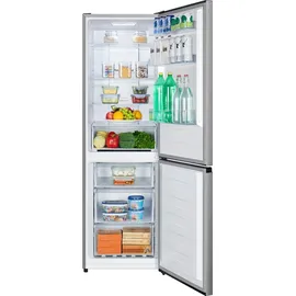 Hisense RB390N4BCC Kühl-Gefrierkombination (304 l, 1860 mm hoch, Inox)