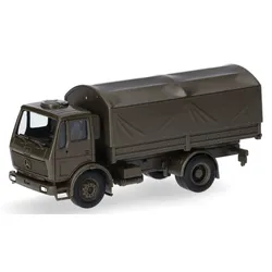 Herpa TANKS 747073 1:87 Mercedes-Benz NG LKW 5t Pritschen-LKW mit Rundplane 2achs"Bundeswehr"