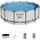 BESTWAY Steel Pro Max Frame Pool Set 396 x 122 cm inkl. Filterpumpe