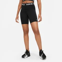 NikePro 365 Dri-FIT 8IN Damen enge Sport-Shorts schwarz/weiß - S