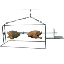 Schneider Grillgeräte Drehspieß Ø 80 cm Edelstahl silber