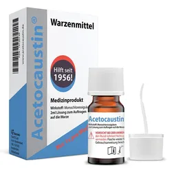 Acetocaustin Lösung Warzenmittel