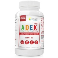 Vitamin ADEK Komplex A D3 E K2 MK-7 in MCT Oil  -120 Kapseln A D E K