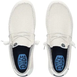 HEYDUDE Wally Sport Mesh Herren Beige/Weiß 43