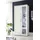 HBZ Vitrine Romance 93 x 46 x 202 cm Weiß