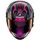 Shark Aeron Fawn Integralhelm - Schwarz/Gelb/Pink/Blau / M