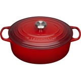 Le Creuset Signature Bräter 31 cm oval kirschrot