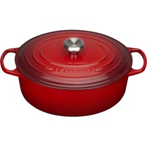 Le Creuset Signature Bräter 31 cm oval kirschrot