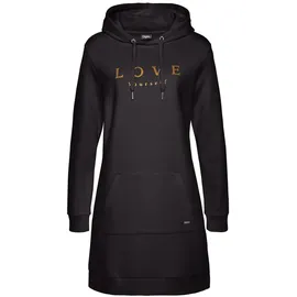 Buffalo Sweatkleid Schwarz 36/38