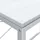 vidaXL Computertisch Weiß 110x60x70 cm Holzwerkstoff