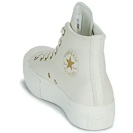 Converse CHUCK TAYLOR ALL STAR LIFT PLATFORM GOLD in Weiss, 40