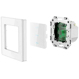 AVATTO Smart Light Switch WiFi Avatto N-TS10-B1 1 Way TUYA (schwarz)