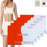 Perfektes Detox Schlankheitspflaster, Pack of 30 Herbal Detox Slimming Patches, Weight Loss Patches, Body Shaping Patches or Weight Loss, Fat Burning and Appetite Suppression for Slim, Fast (5Pcs)
