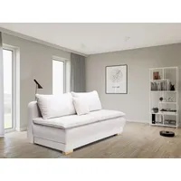 INOSIGN Schlafsofa »Bea« Dauerschlafsofa, Bettfunktion und-kasten,Boxspringsofa beige