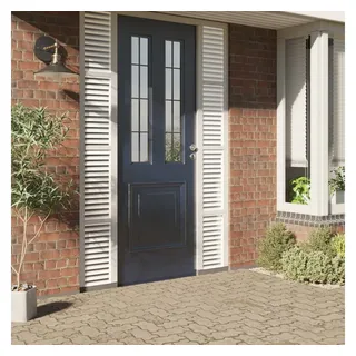 vidaXL Fensterfolie Matt Streifenmuster 90x500 cm PVC