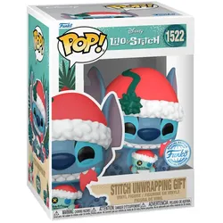 Funko Disney - Lilo & Stitch- Stitch Unwrapping Gift Vinyl