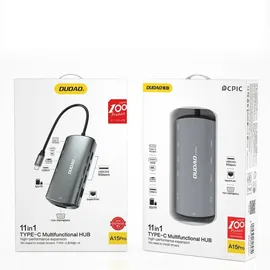 DUDAO A15Pro 11in1 Typ-C Adapter Dockingstation