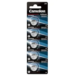 Camelion CR1216 Lithium Knopfzelle 3V - 5 Batterien - 1 x 5er Streifen
