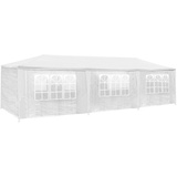 Tectake tectake® Pavillon 9 x 3 m, mit 8 Seitenteilen 1