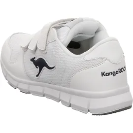 KangaROOS K-BlueRun 701 B Low-Top Unisex-Erwachsene, Weiß (white/dk Navy 042), 37 EU