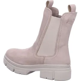 TAMARIS Damen Chelsea Boots, Frauen Stiefeletten,TOUCHit-Fußbett,Bootee,Booties,halbstiefel,Kurzstiefel,uebergangsschuhe,Taupe NUBUC,40 EU