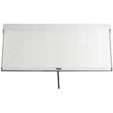 Proregal Seitenwand für Pergola 3x3 m 2,05 x 2,70 m Weiß